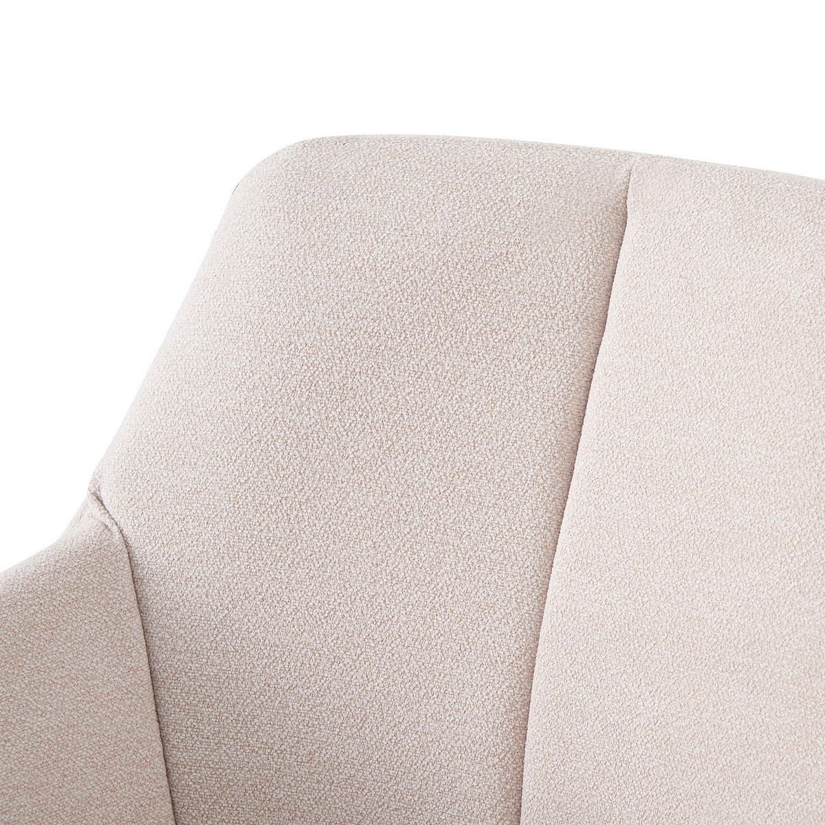 ARMLEHNSTUHL DAISY Creme - Creme, Holz/Textil (63/83/64cm) - B&D Home