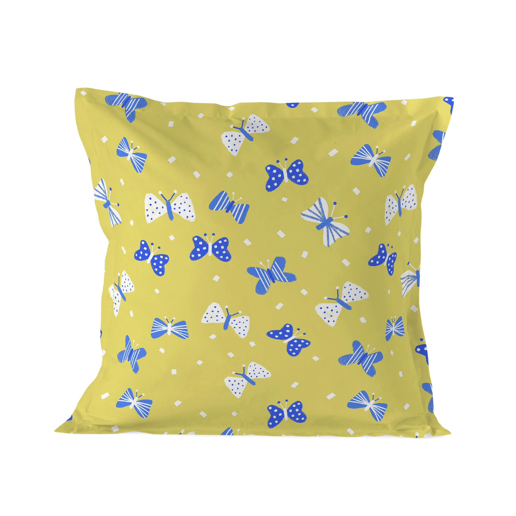 KISSENBEZUG meow 80x80 cm mehrfarbig - Multicolor, Textil (80/80cm) - Happy Friday