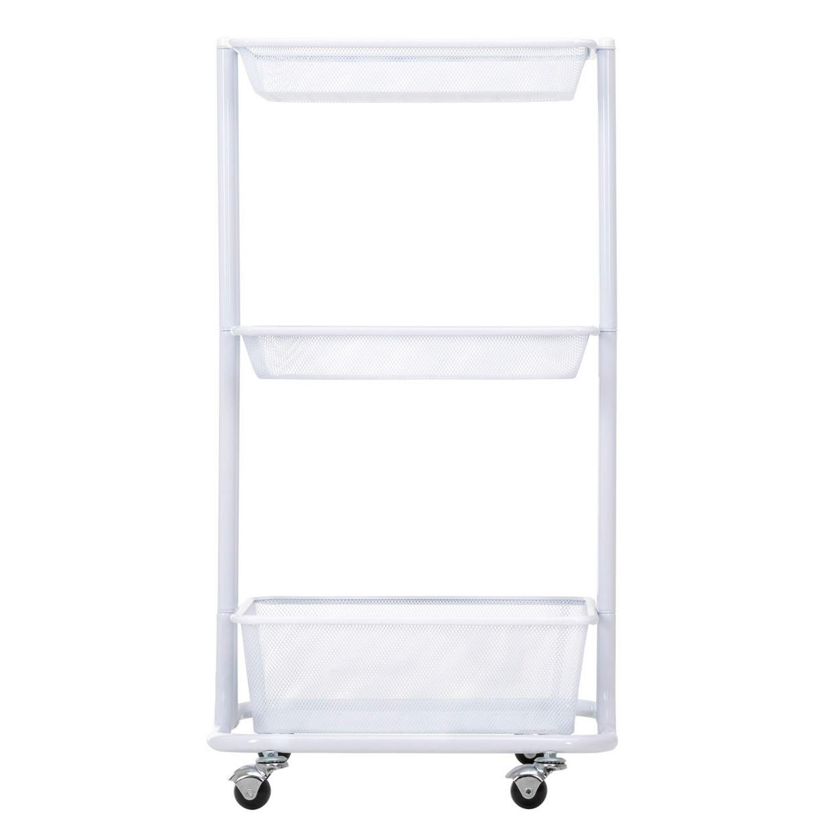 KÜCHENWAGEN VALIENTE - Weiß, Metall (43/79/34cm) - IDIMEX