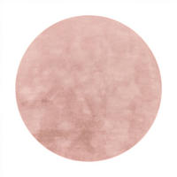 FLACHWEBETEPPICH Pink Ø 120 cm - Pink, Kunststoff (120/120cm) - TT Home