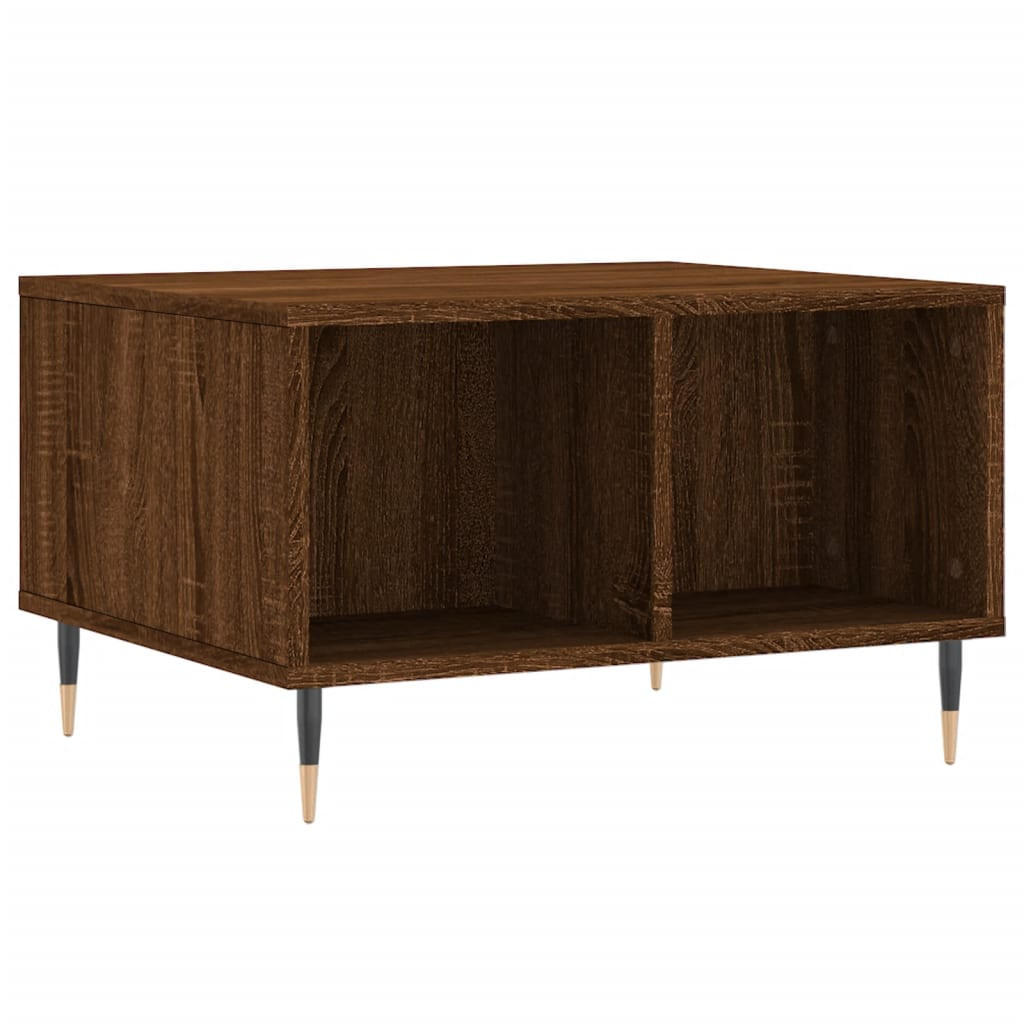 COUCHTISCH Braun Eichen-Optik 60x50x36,5 cm Holzwerkstoff - Braun, Holzwerkstoff (50/60/36.5cm) - furnicato