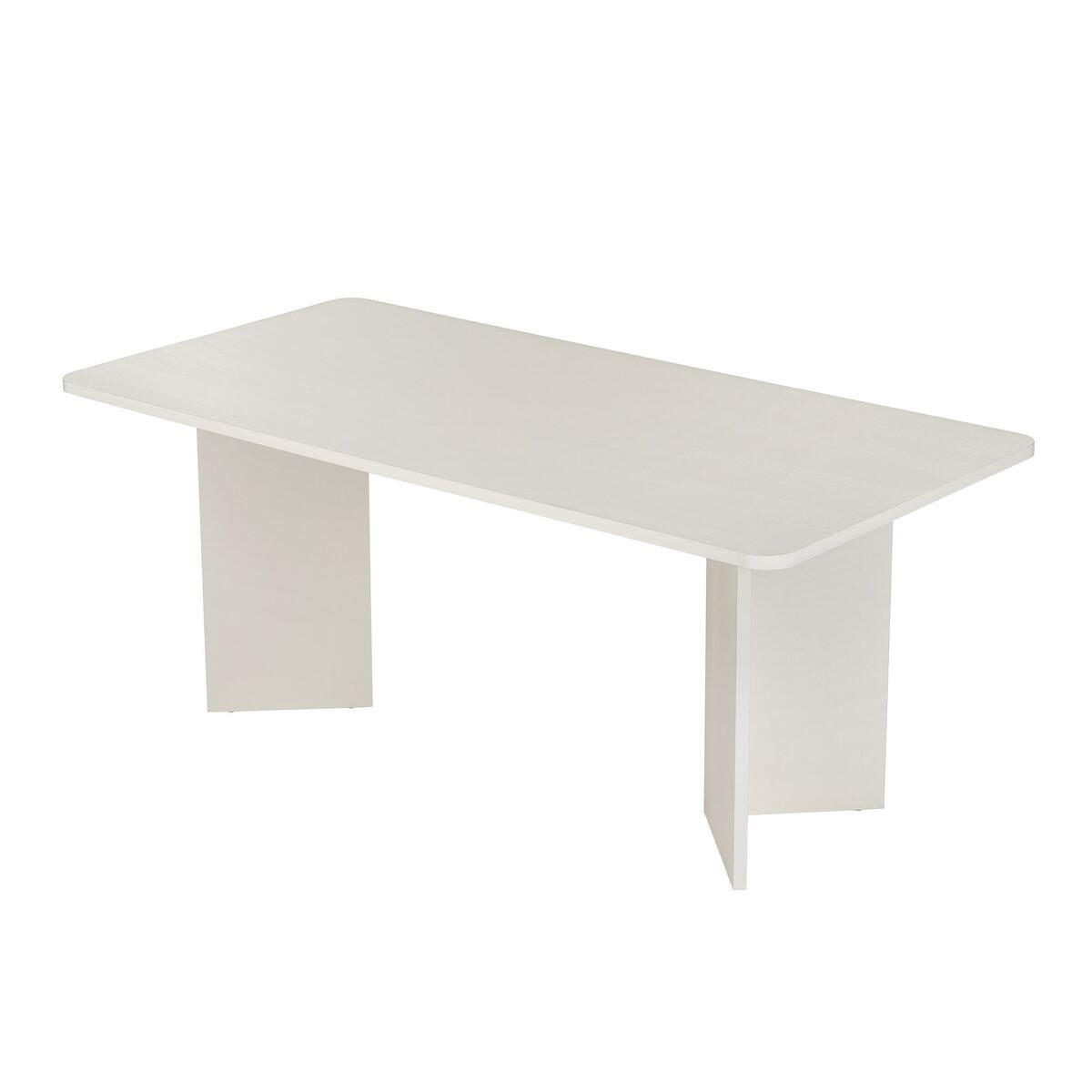 Calicosy Esstisch Eiche Bianco 90x75x96 cm