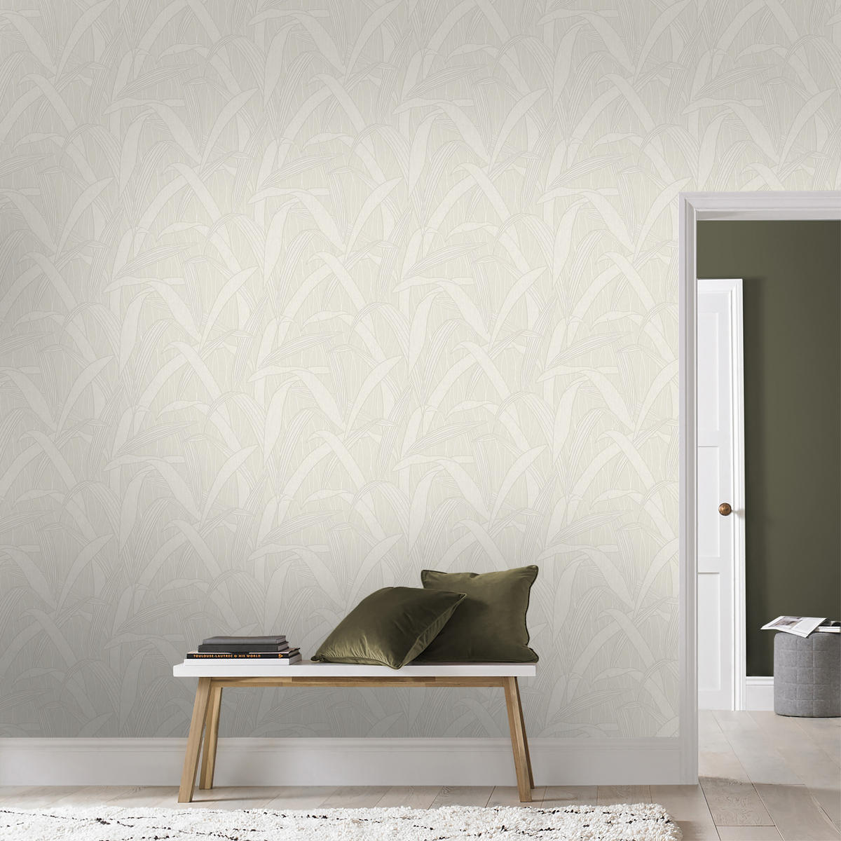 VLIESTAPETE Japandi - Taupe, Papier/Kunststoff (52/1000cm) - Superfresco Easy