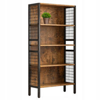 BÜCHERSCHRANK, braun 74 x 30 x 155 cm - Braun, Holzwerkstoff (74/155/30cm) - Rexo