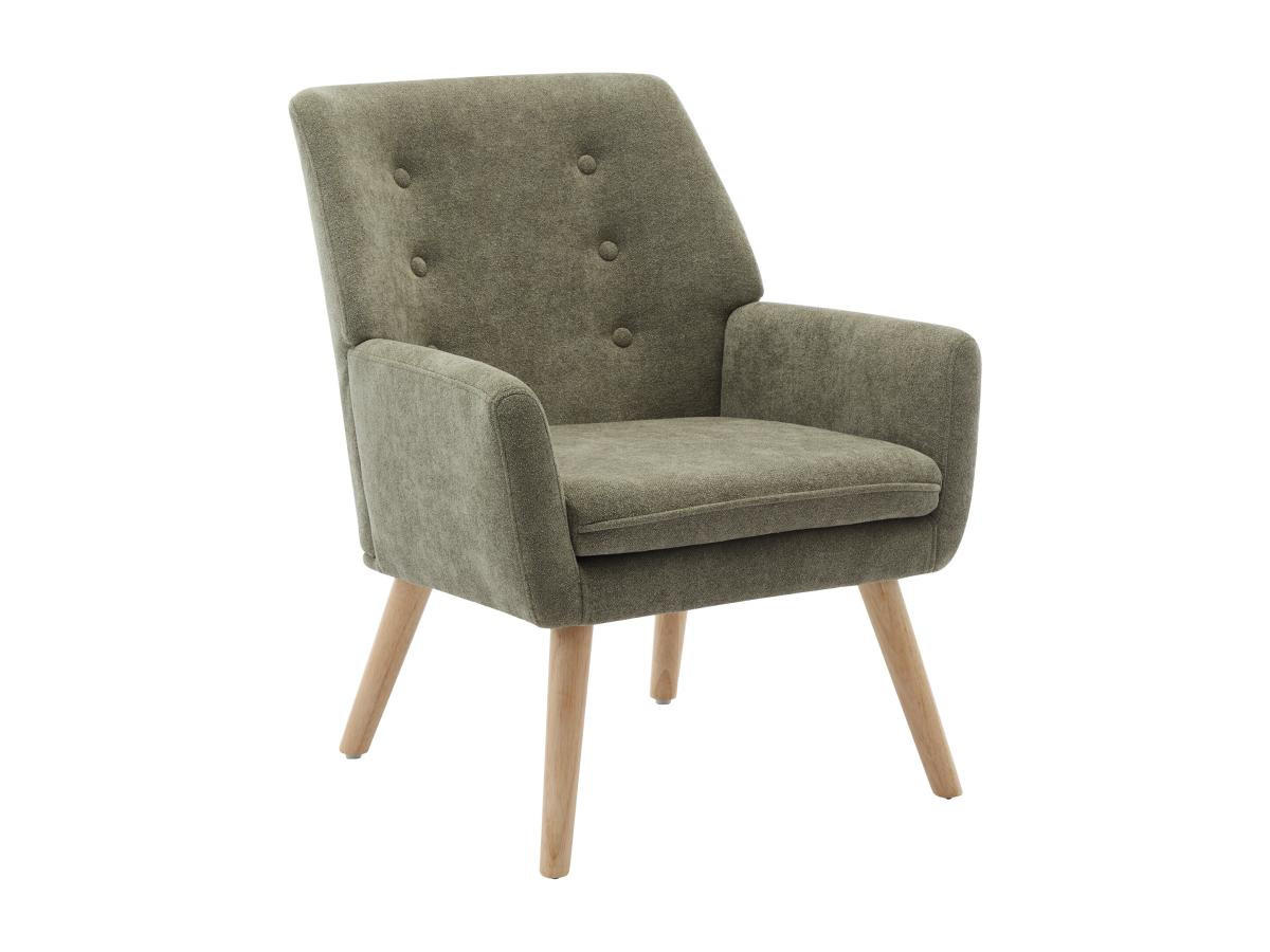 SESSEL - Stoff - Grün - SERINO - Grün, Textil (68/79/65cm) - Vente-Unique