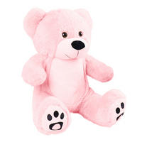 TEDDYBÄR süße Plüschtiere 25cm Rosa - Pink, Textil (10/12cm) - Vercart