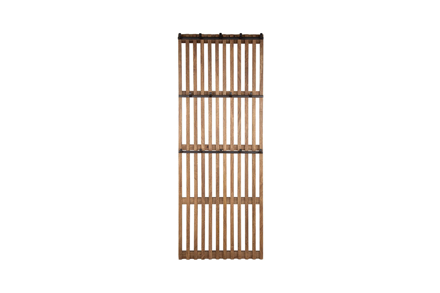 GARDEROBE JACINTA Braun Mango - Braun, Metall (60/160/10cm) - KAWOLA