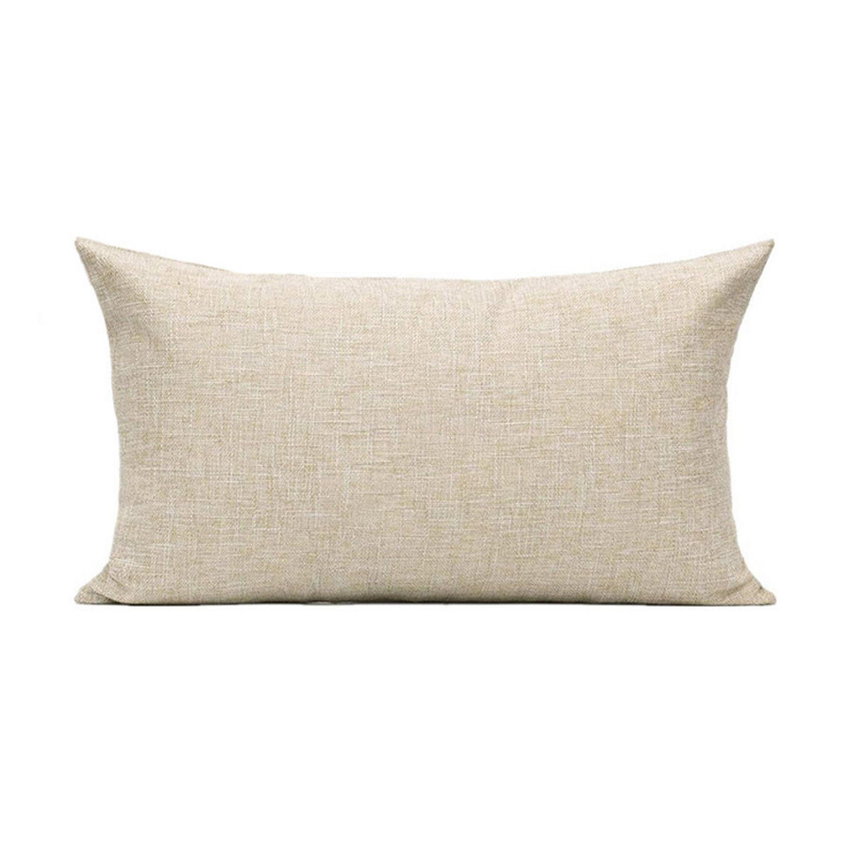 KISSENBEZUG – ohne Füllung – beige – 30 x 50 cm – 4 Stück - Weiß, Textil (50/30cm)