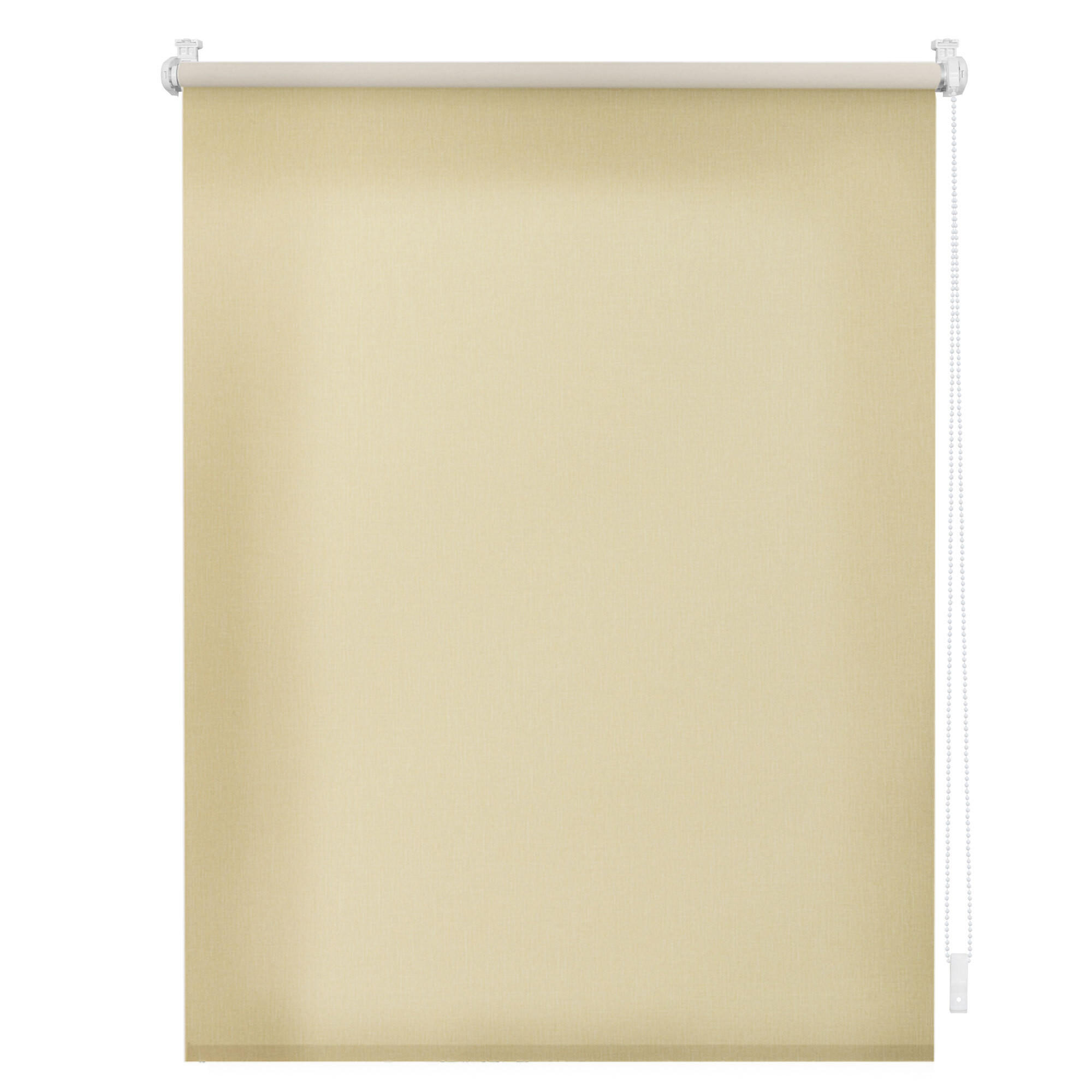 THERMO-ROLLO MADRID OHNE BOHREN, LICHTDURCHLÄSSIG - Beige, Kunststoff (120/190cm) - Lichtblick Original