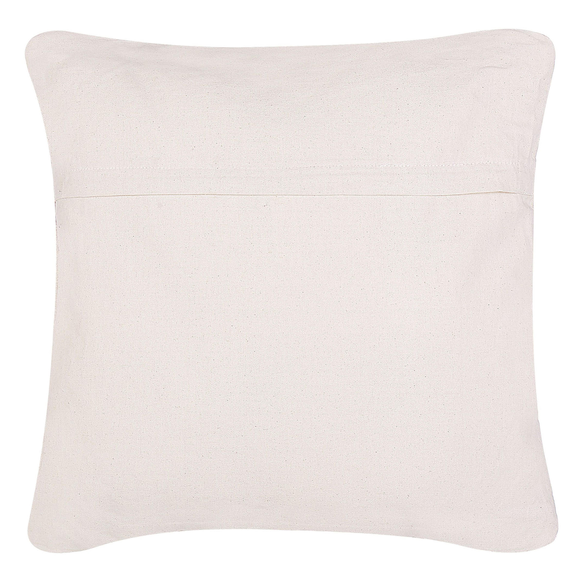 Beliani Dekokissen Blau, Beige 45x45 cm