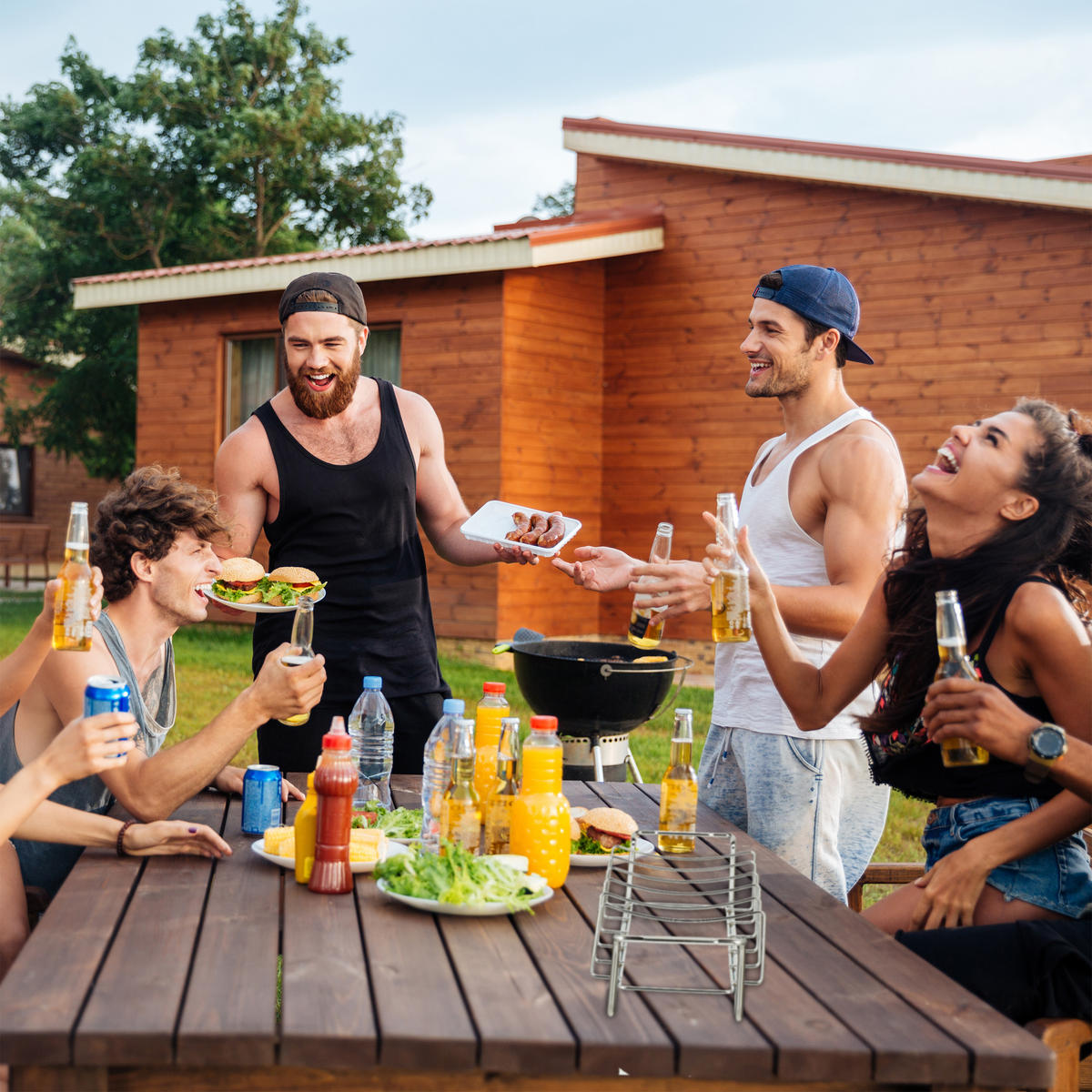 RIPPCHENHALTER - Silberfarben, Metall (44.5/11.5/18.5cm) - Relaxdays