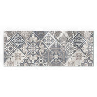 GLASPLATTE für Kamin 125x50 cm - Grau, Glas (125/50/0.4cm) - TULUP