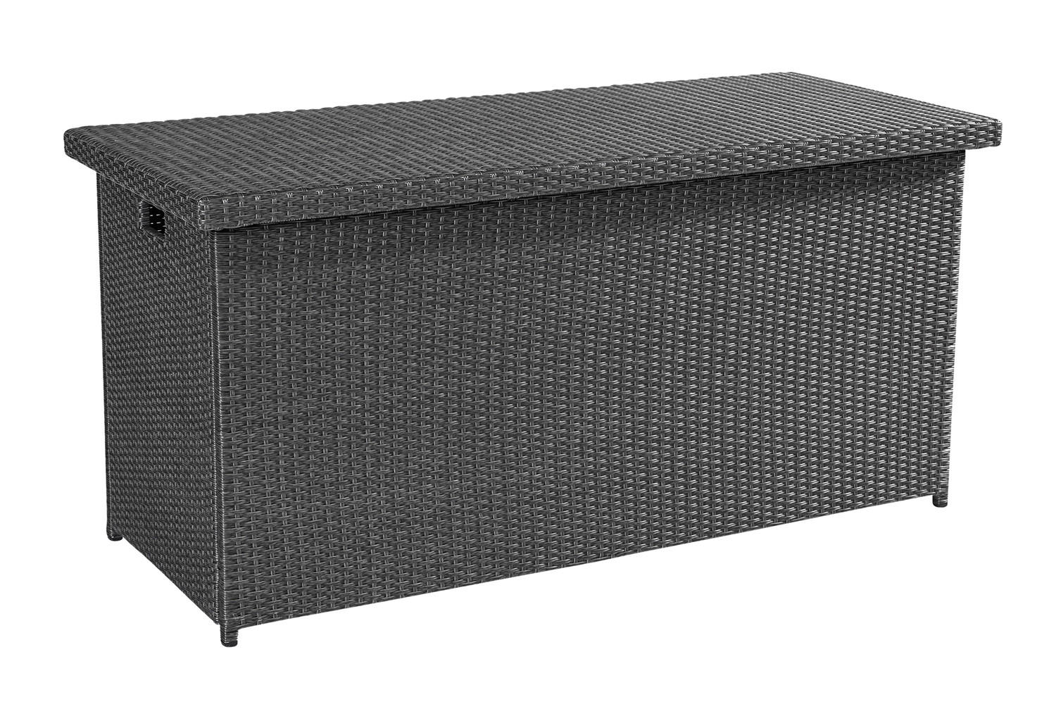 KISSENBOX Kansas 152x68 cm, Grau - Grau, Kunststoff (152/73/73cm) - dasmöbelwerk