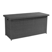 KISSENBOX Kansas 152x68 cm, Grau - Grau, Kunststoff (152/73/73cm) - dasmöbelwerk