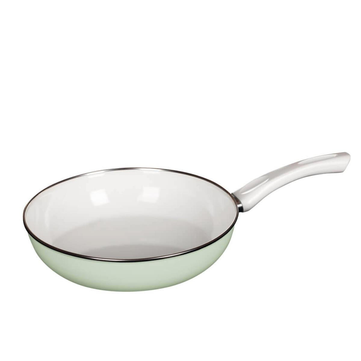 BRATPFANNE Nouvelle - Grün, Metall (28cm) - Riess