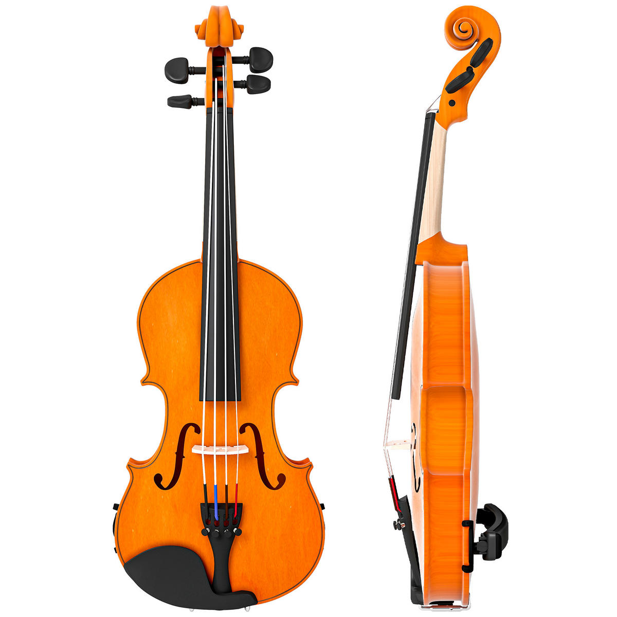 VIOLINE DE-18664 4/4 Größe, Komplettset für Anfänger Braun - Braun, Holzwerkstoff (21/7/60cm) - ComfortXL