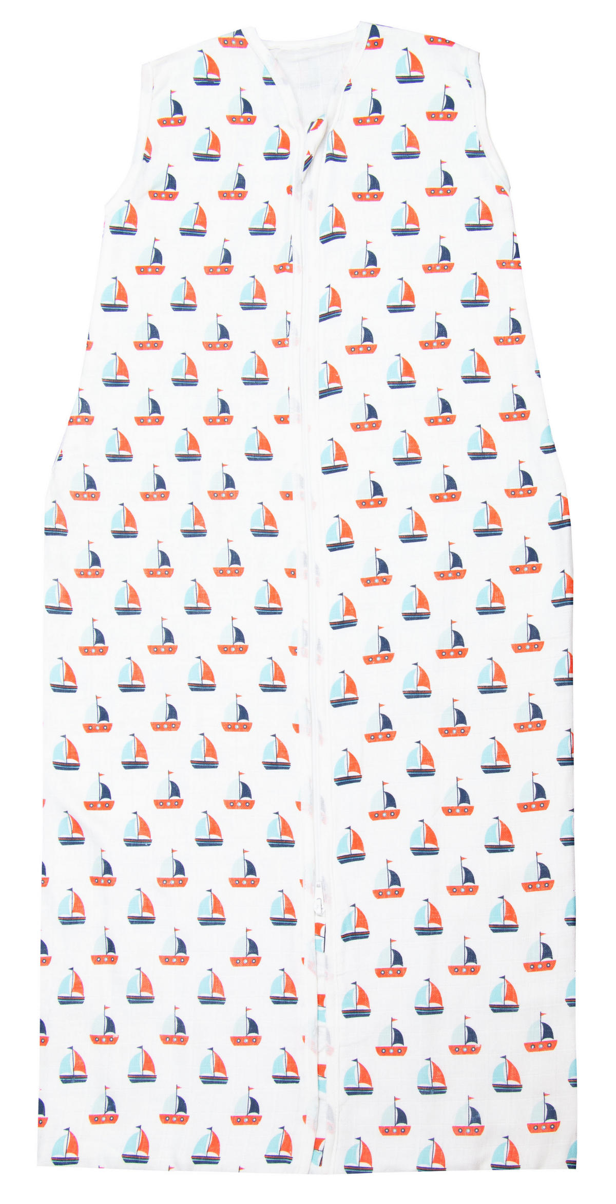 BABYSCHLAFSACK, 90 cm, 100% Baumwolle, bunt - Weiß, Textil (22/90cm) - Zollner