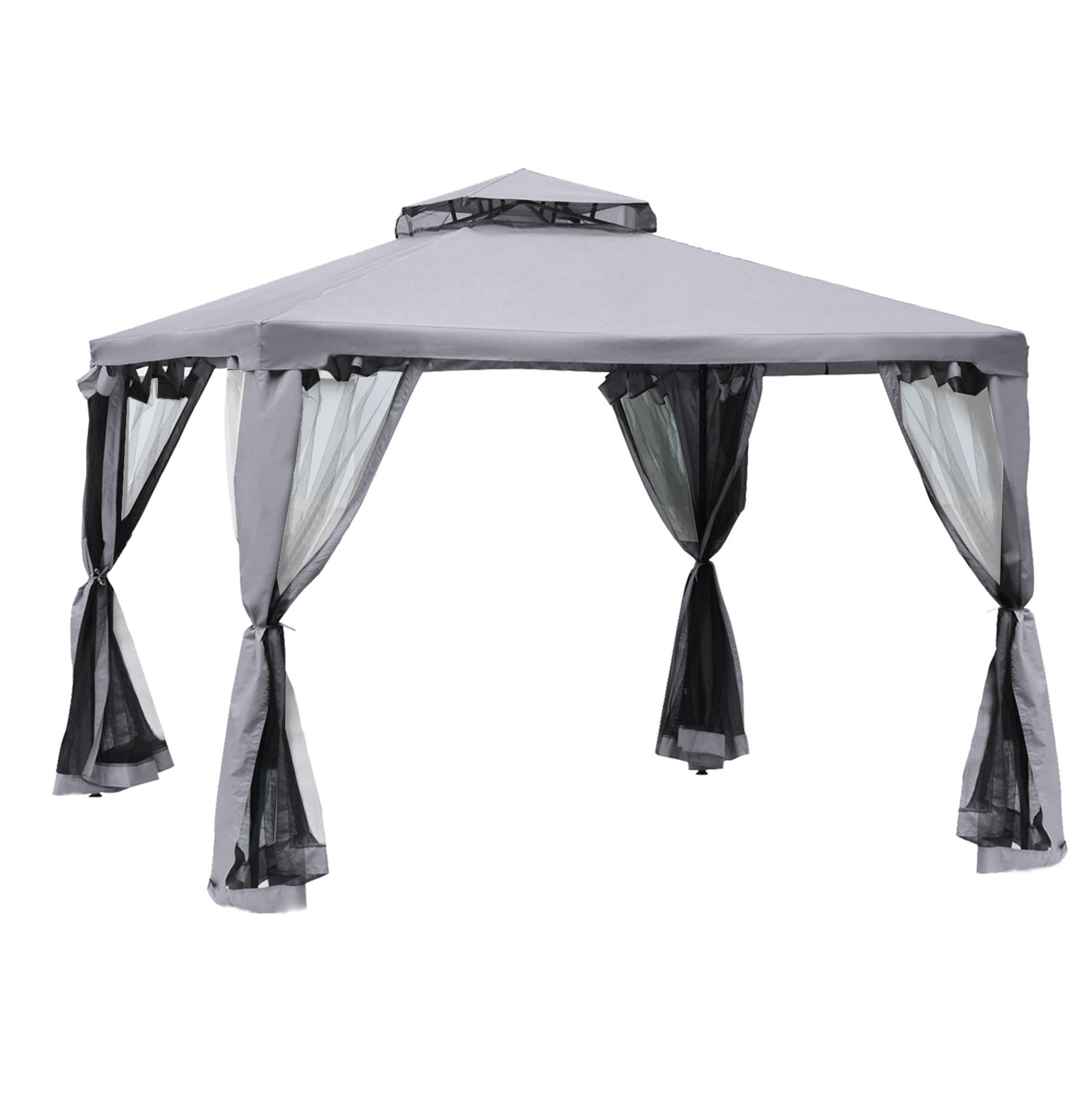 Modenvie Pavillon Grau 294x265x294 cm
