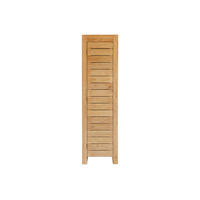 SCHRANK Minimalys Natur aus Teak - Naturfarben, Holz (50/180/55cm) - Tikamoon