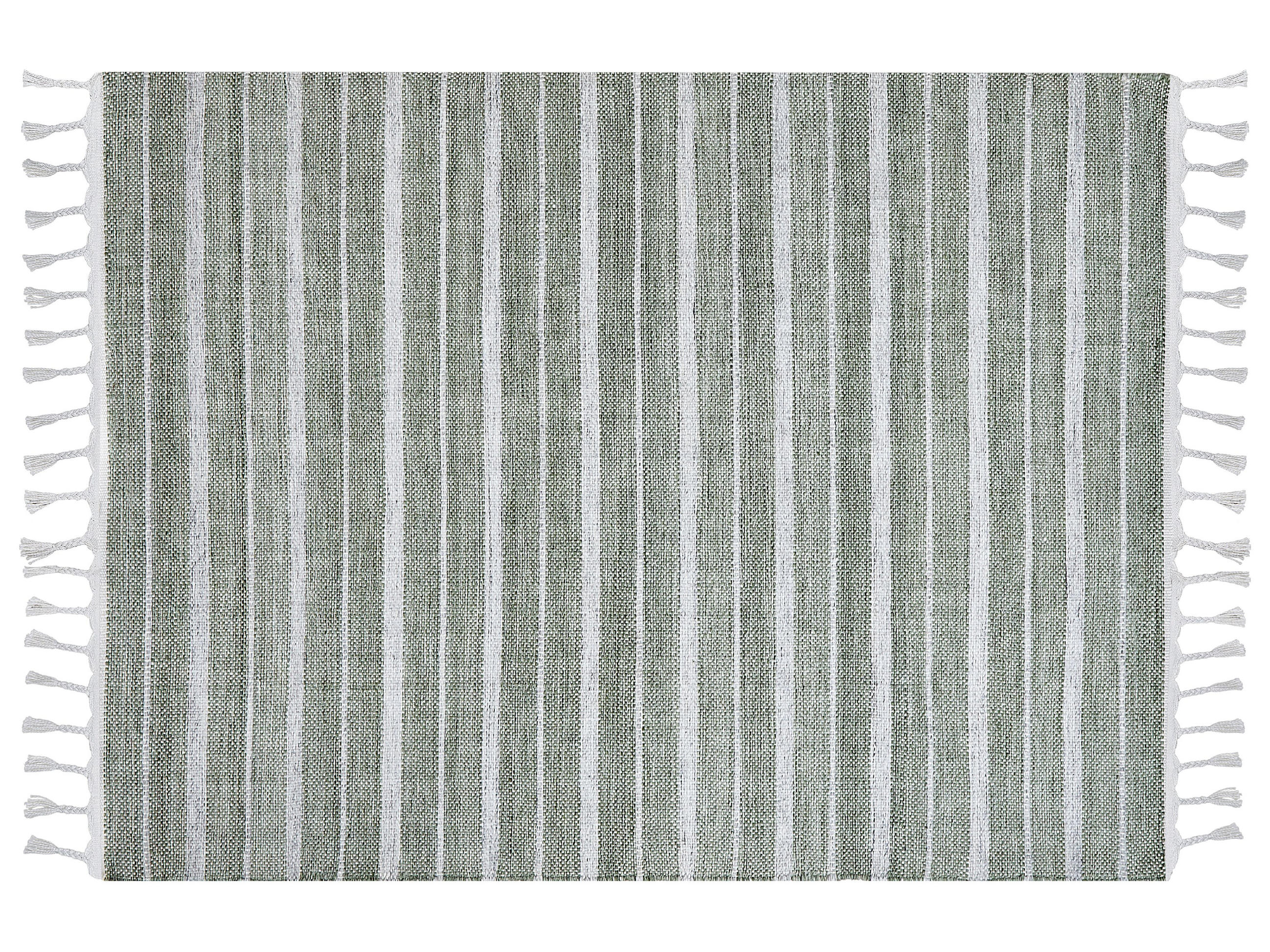 OUTDOOR-TEPPICH Bademli 230/160 cm - Grün, Kunststoff (160/230cm) - Beliani