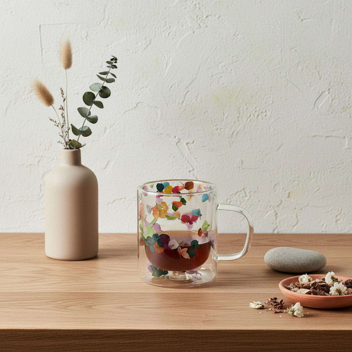 HRNEK PETER FLOWERS, borosilikátové sklo, transparentní - průhledná, sklo (0.3L) - Mondex