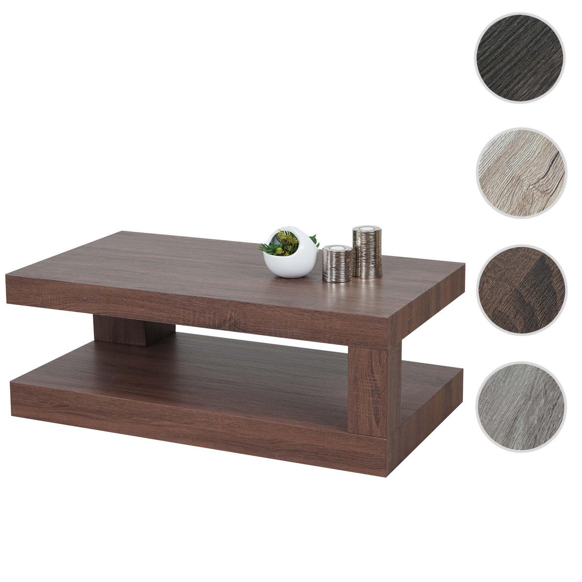 COUCHTISCH rechteck Eiche Dekor - Eichefarben, Holzwerkstoff (60/110/40cm) - MCW