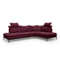 ECKSOFA Leafy Multicolor 293 cm - Multicolor, Textil (293/90/198cm) - Pillovely