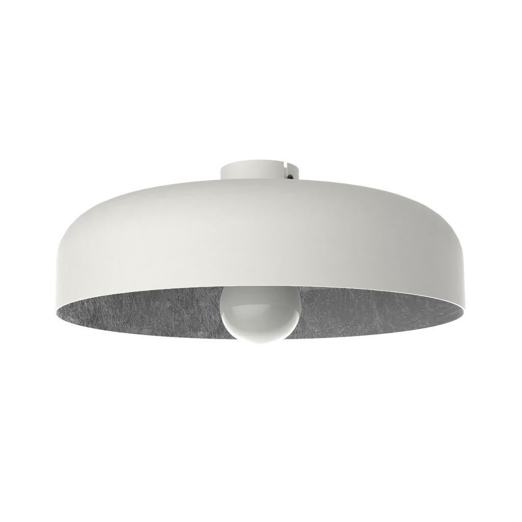 DECKENLEUCHTE Tuzzi - Weiß, Metall (40/40/12cm) - Lumicom