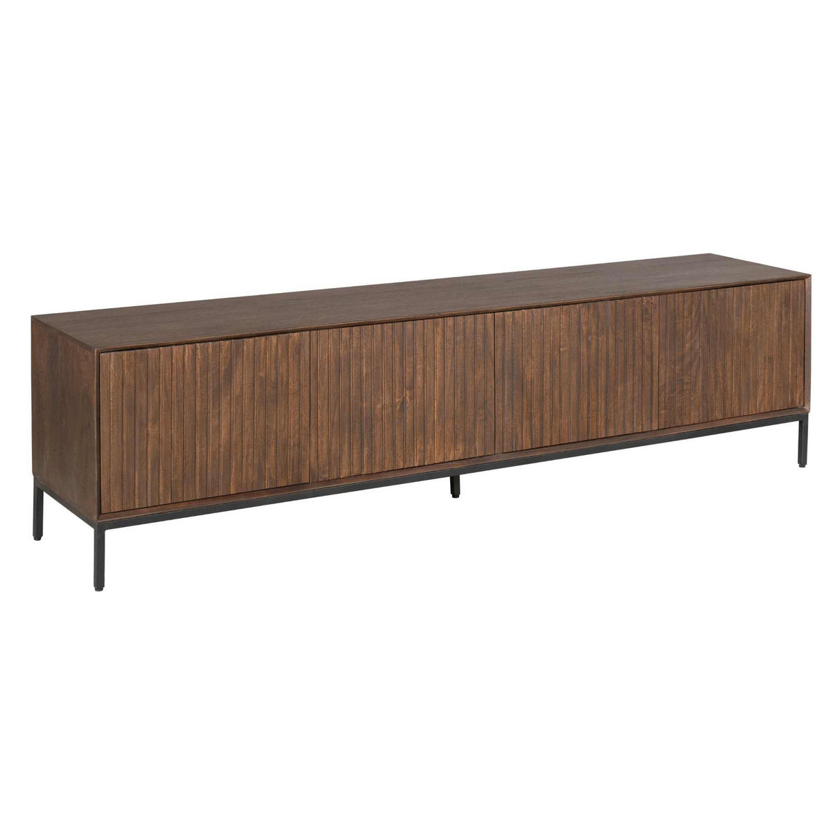 TV-MÖBEL Madison Braun 45/210/55 cm - Braun, Holz (210/55/45cm) - Starfurn