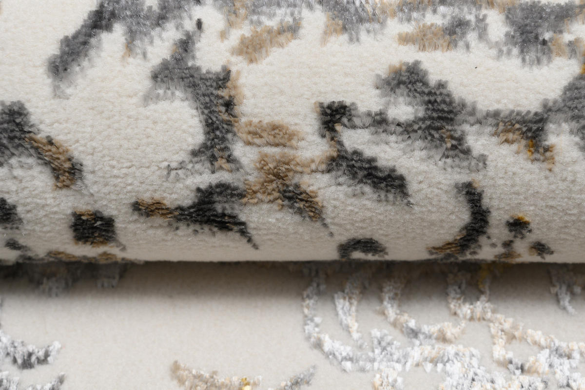 TEPPICH GOLDEN Creme 160/230 cm - Creme, Kunststoff (160/230cm) - Tapiso