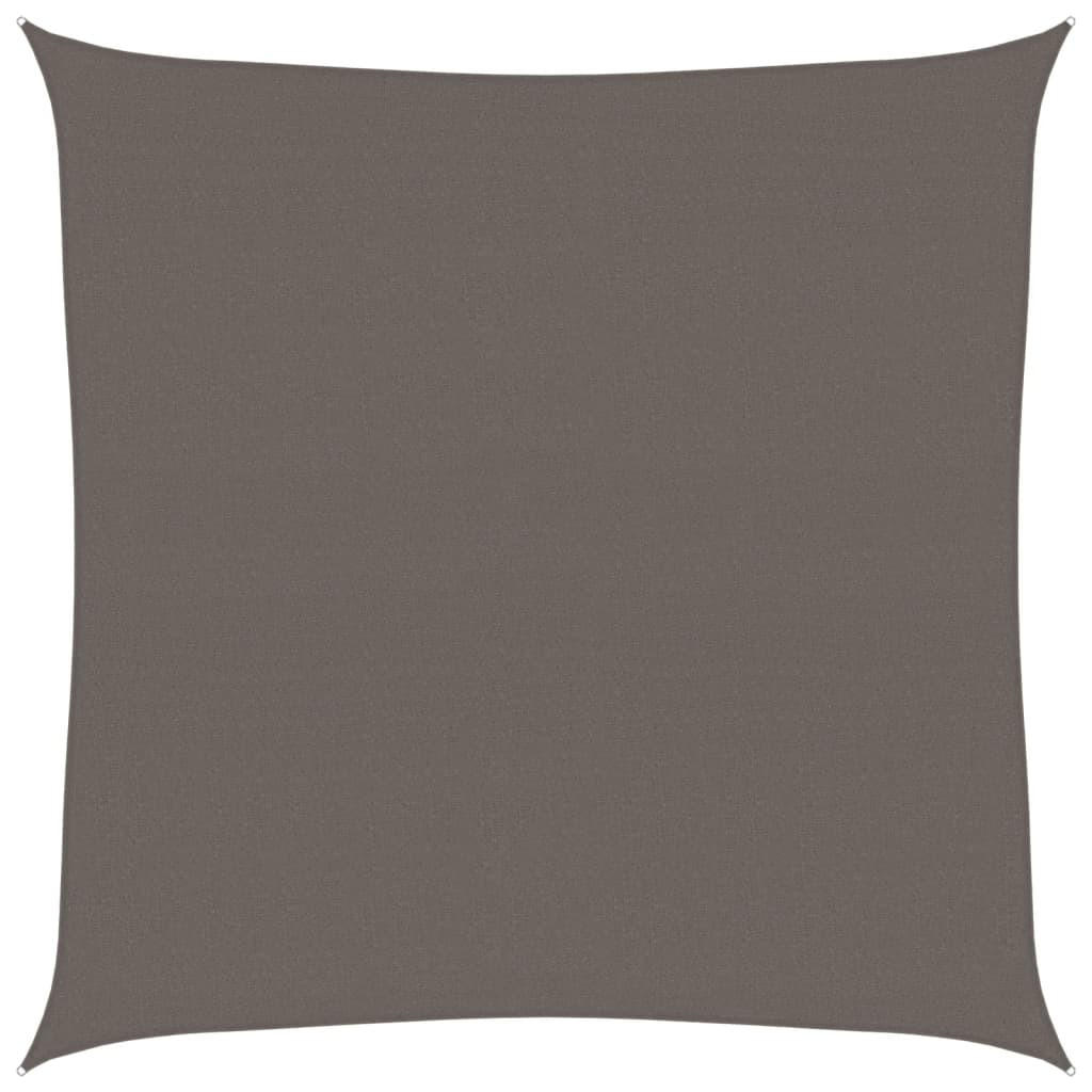 SONNENSEGEL 160 g/m² Anthrazit 7x7 m HDPE - Anthrazit, Textil (700/700cm) - furnicato