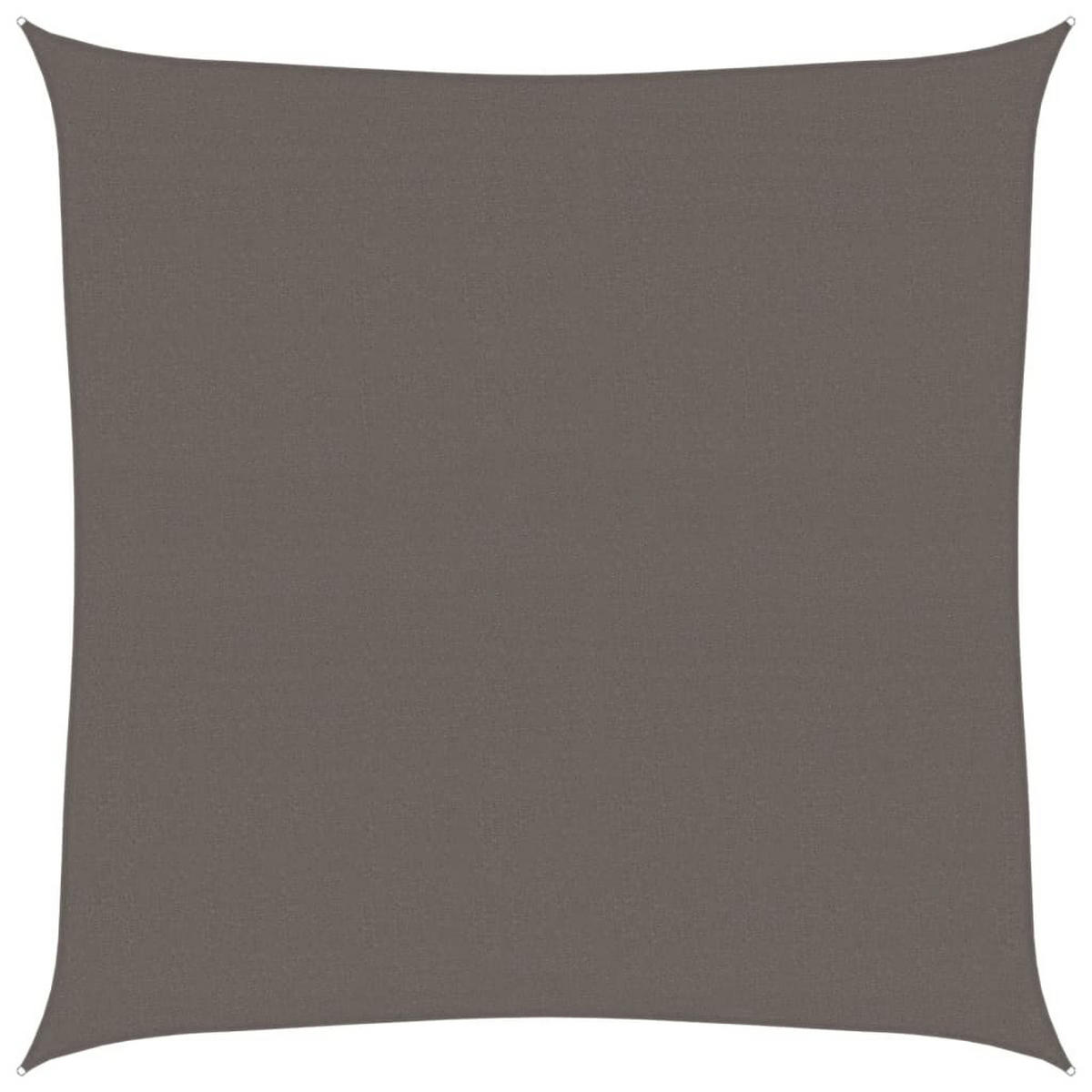 SONNENSEGEL 160 g/m² Anthrazit 7x7 m HDPE - Anthrazit, Textil (700/700cm) - furnicato