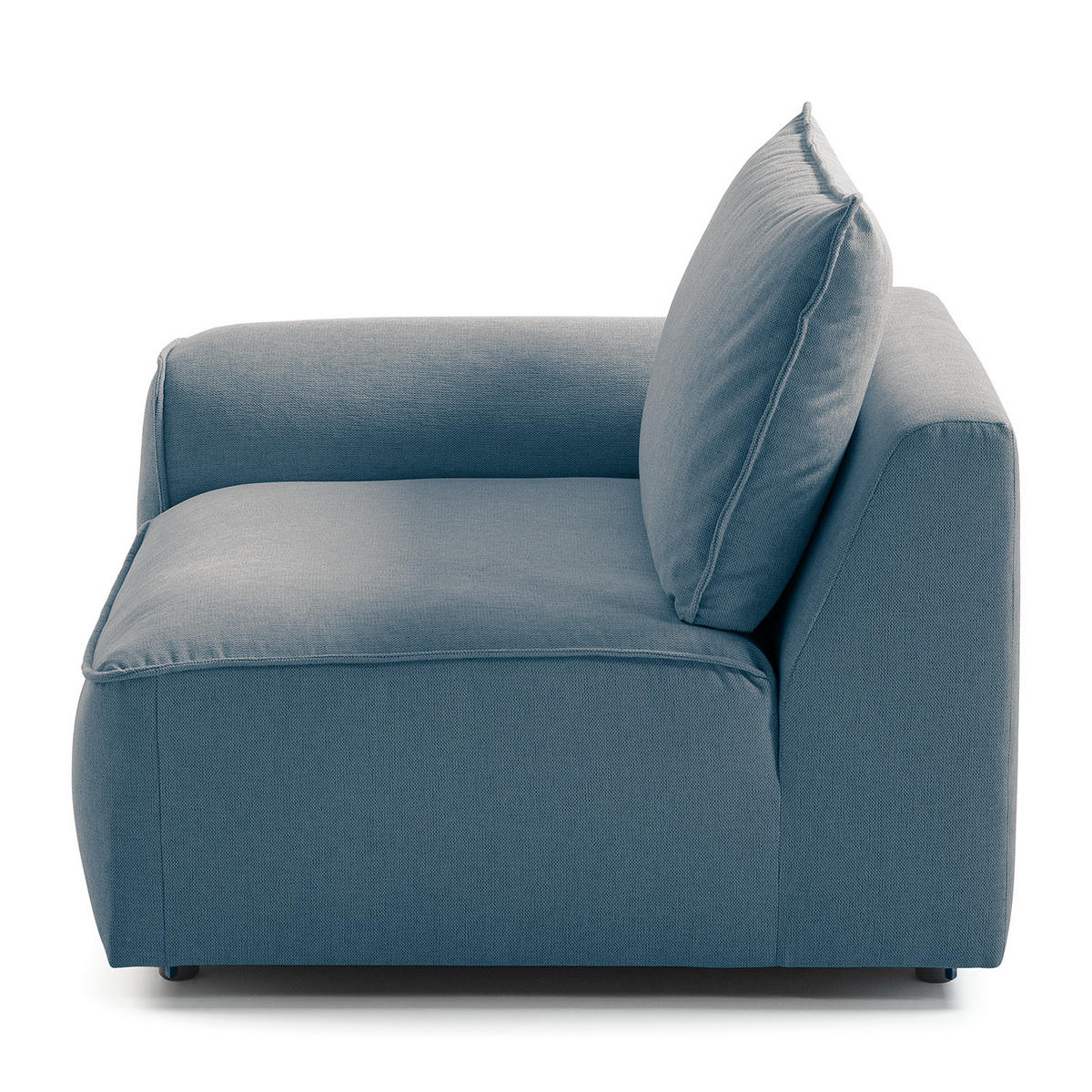 MODULSESSEL - Blau, Holz/Textil (104/82/99cm) - home24