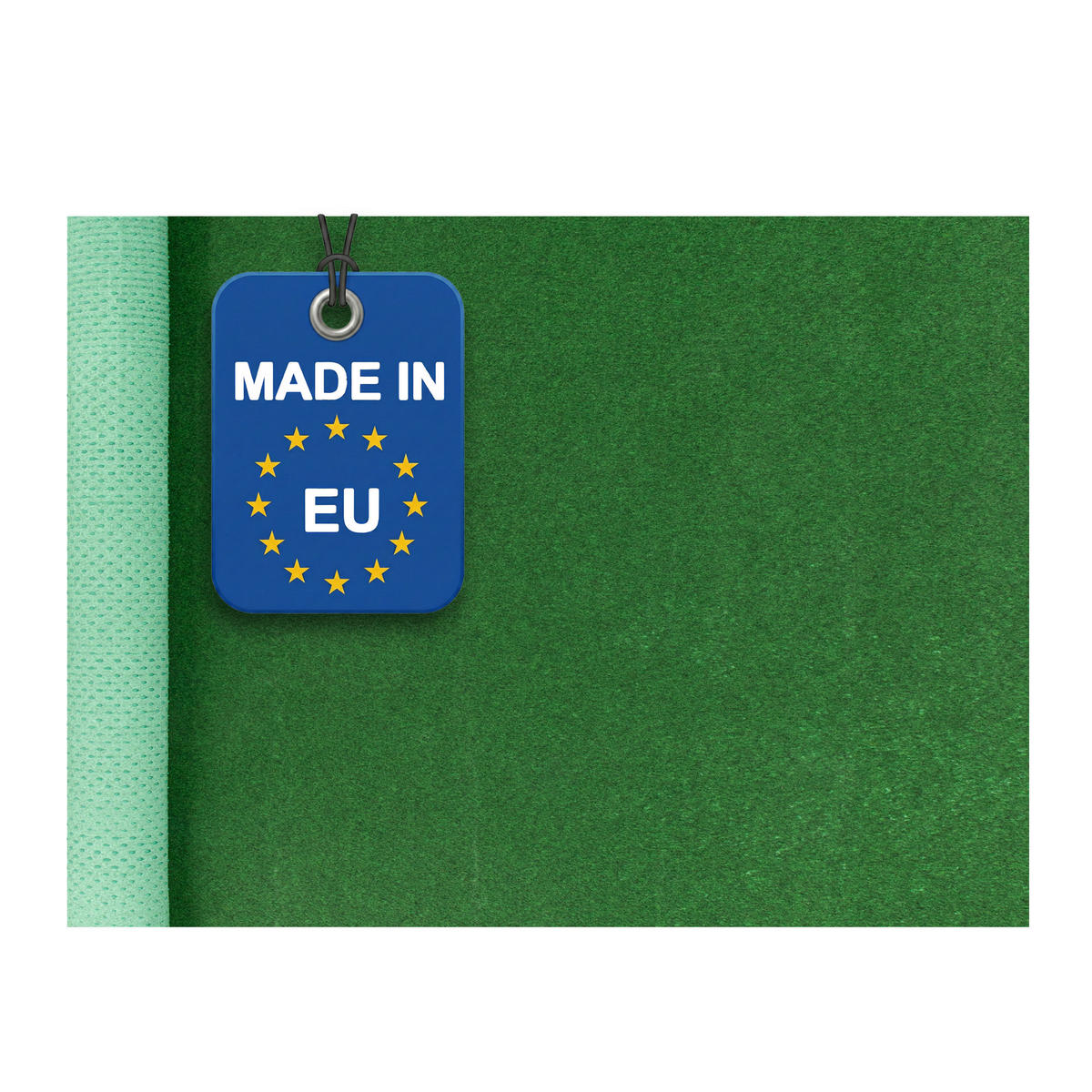 RASENTEPPICH PEMBA Grün 400/440 cm - Grün, Textil (400/440cm) - Tapiso