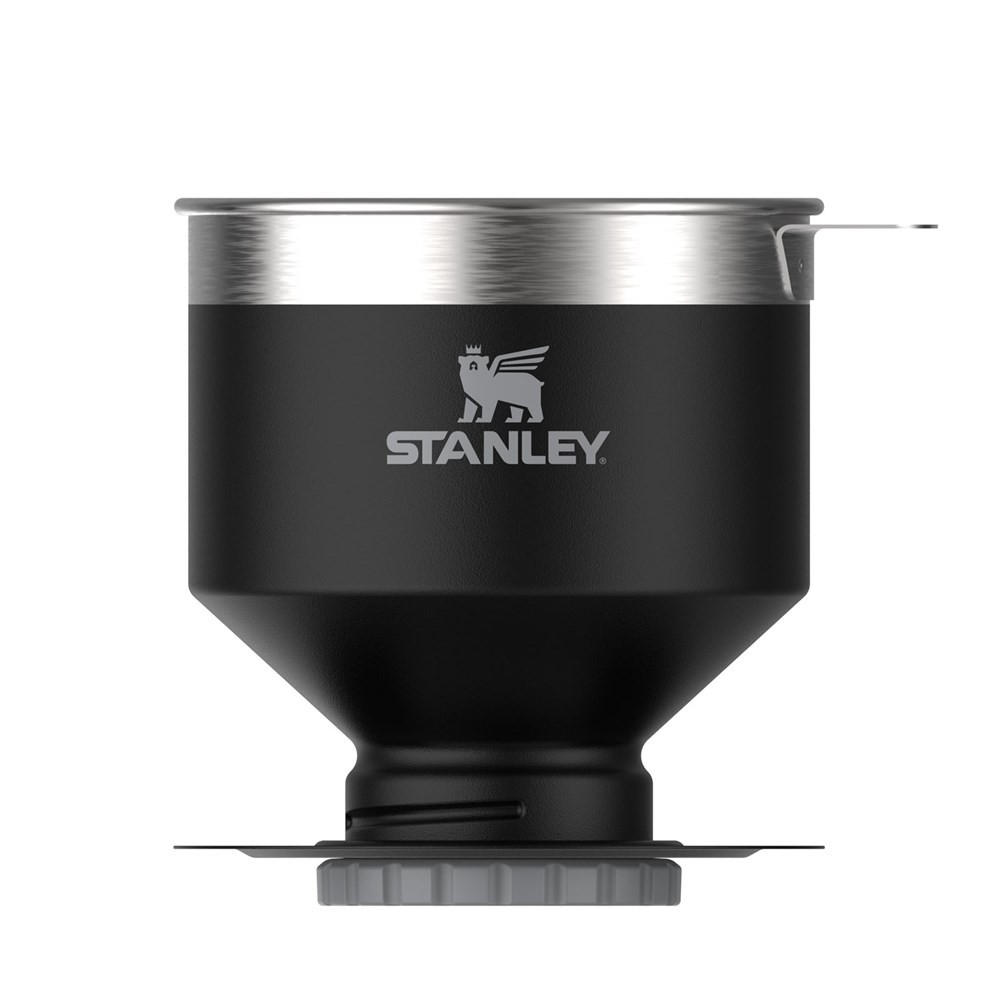ESPRESSOKOCHER Schwarz 10.9/12.8/12 cm 1009383030 - Schwarz, Metall (12.8/12/10.9cm) - Stanley
