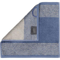 SEIFTUCH LUXURY HOME TWO-TONE 590 NACHTBLAU - 10 - Blau, Textil (30/30cm) - Cawoe