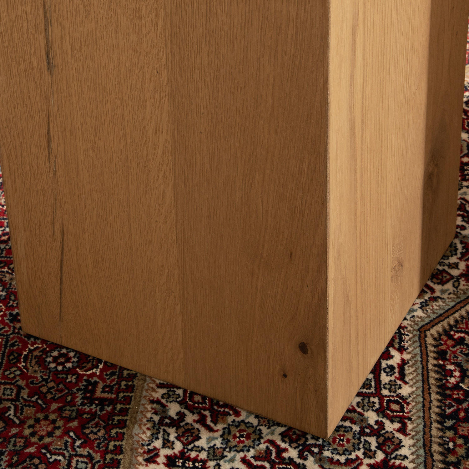 BEISTELLTISCH - Echtholzfurnier - Eichefarben, Holzwerkstoff (27/27/40cm) - home24