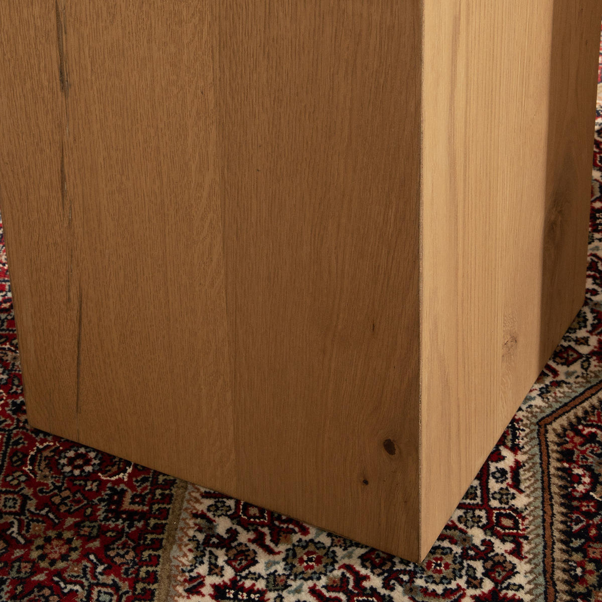 BEISTELLTISCH - Echtholzfurnier - Eichefarben, Holzwerkstoff (27/27/40cm) - home24