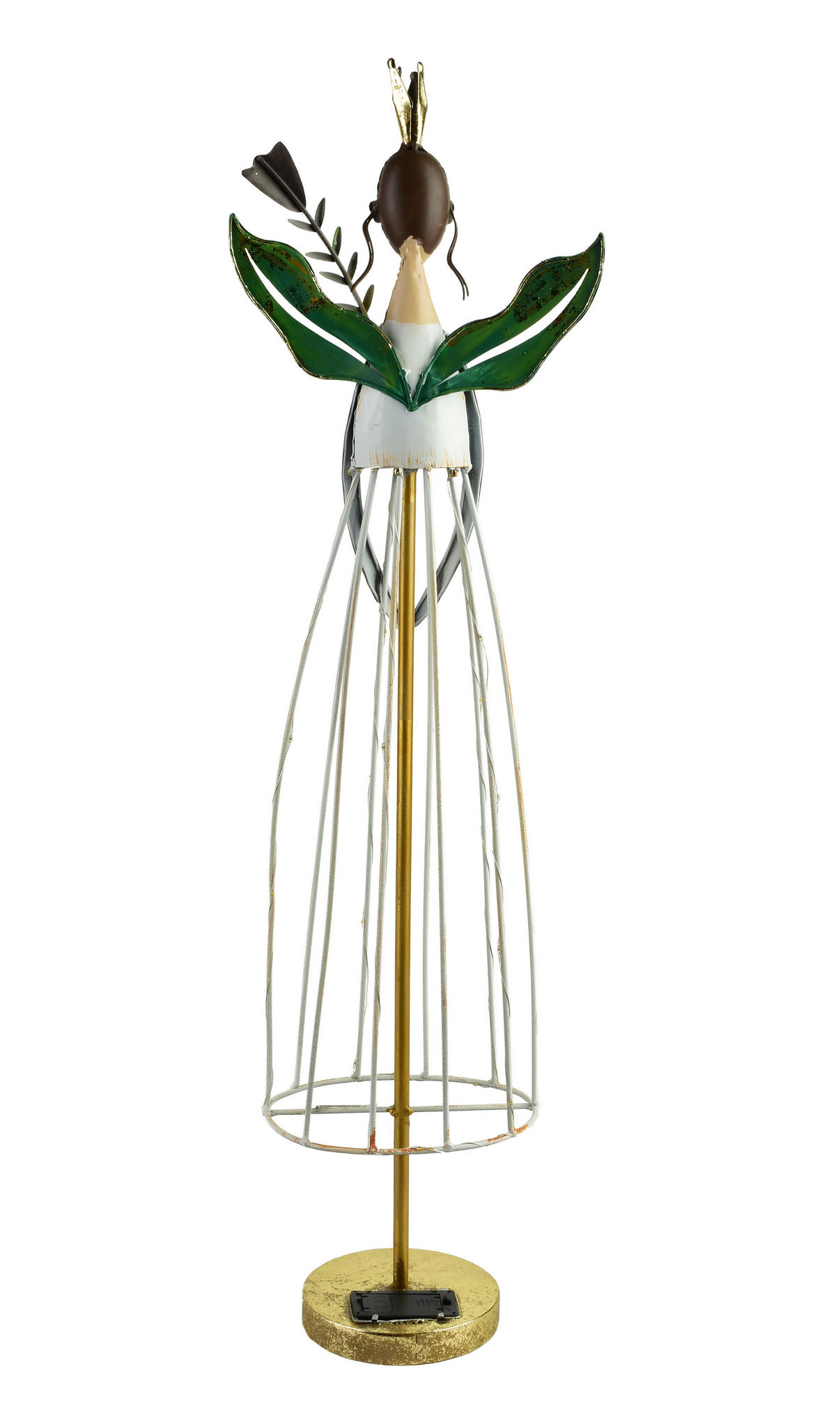 DEKOFIGUR Lydia gold 23/13/80 cm Metall - Goldfarben, Metall (13/80/23cm) - Mondex