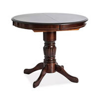 ESSTISCH Margo Nussbaum dunkel 90-125 cm / 90 cm / 75 cm - Braun, Holz/Holzwerkstoff (90/90/75cm) - Feldmann-Wohnen