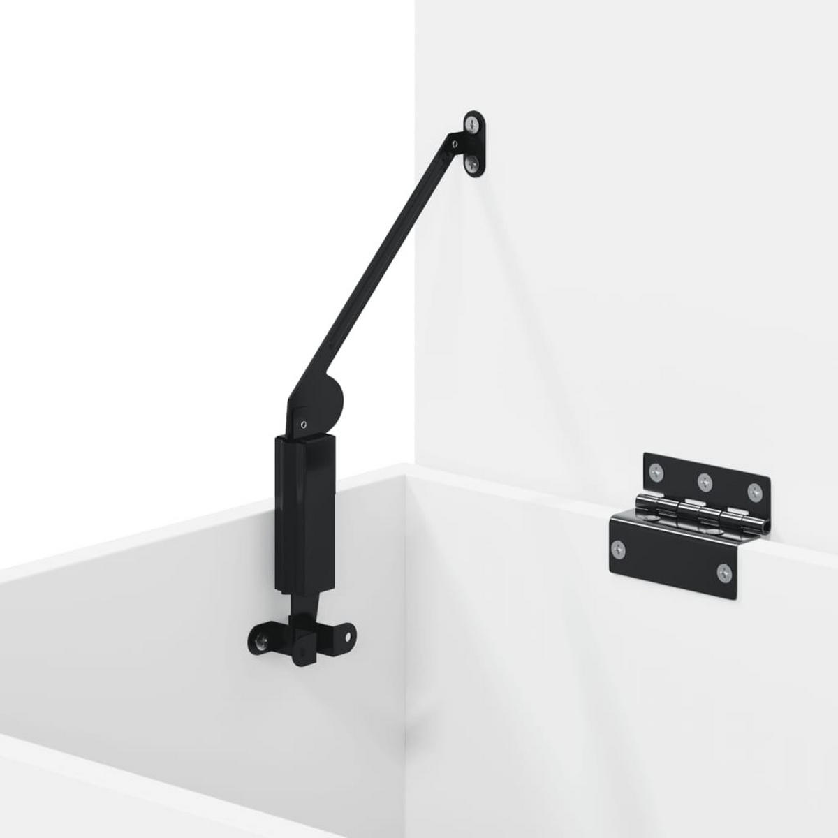 AUFBEWAHRUNGSTRUHE 84/42/46 cm, aus Holzwerkstoff, in Weiß - Weiß, Holz (84/46/42cm) - vidaXL