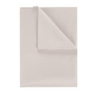 BETTTUCH ohne Gummi 280/275 cm, in Hellgrau - Hellgrau, Textil (275/280cm) - Blumtal