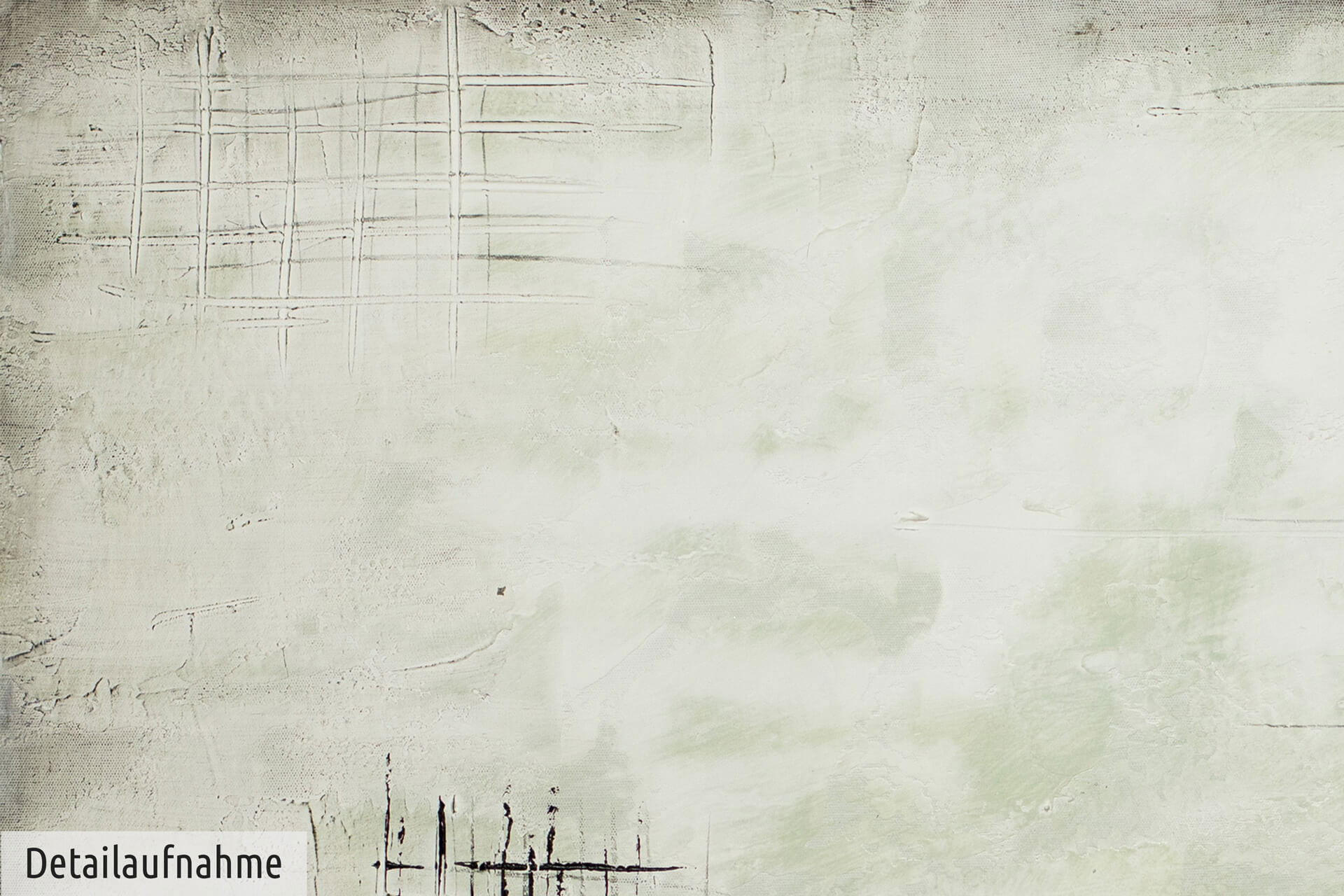 ACRYLBILD HANDGEMALT 80/80 cm - Beige/Grau, Holz/Textil (1.56/80cm) - KUNSTLOFT