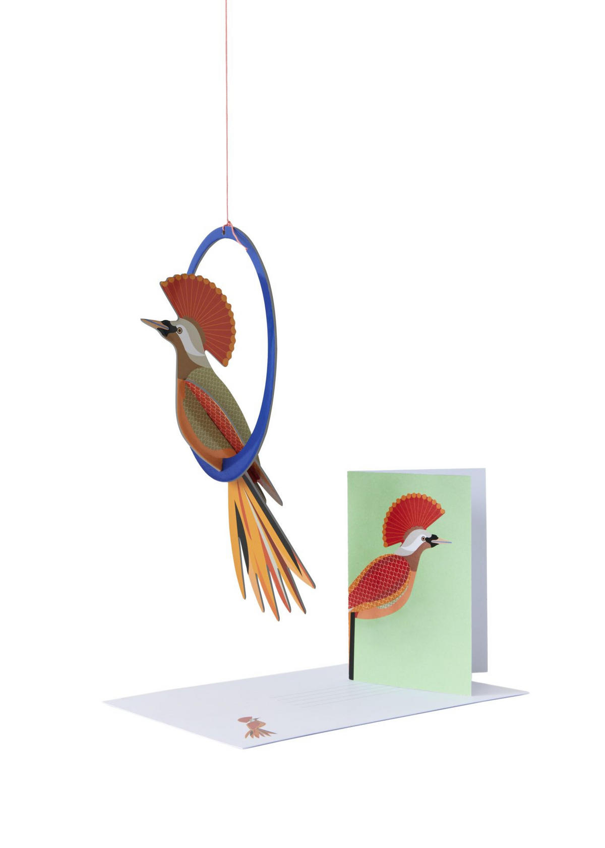 WANDSKULPTUR Bunt 10/2 cm - Multicolor, Wellpappe (0.07/2/14cm) - Studio Roof