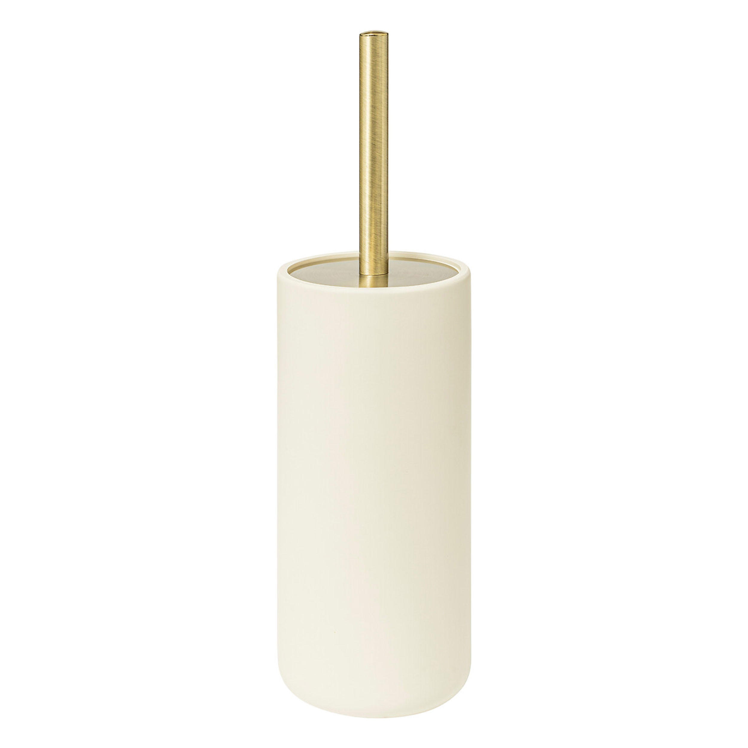 TOILETTENBÜRSTE Duo, WC Bürste, Polyresin, Beige - Beige, Kunststoff (10.1/35.7/10.1cm) - 5five Simply Smart