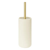 TOILETTENBÜRSTE Duo, WC Bürste, Polyresin, Beige - Beige, Kunststoff (10.1/35.7/10.1cm) - 5five Simply Smart