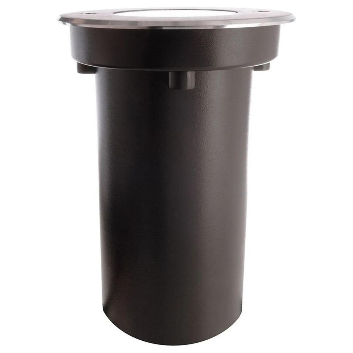 BODENEINBAUSTRAHLER Silber - Transparent/Silberfarben, Metall (5.8/10.2/5.8cm) - click-licht