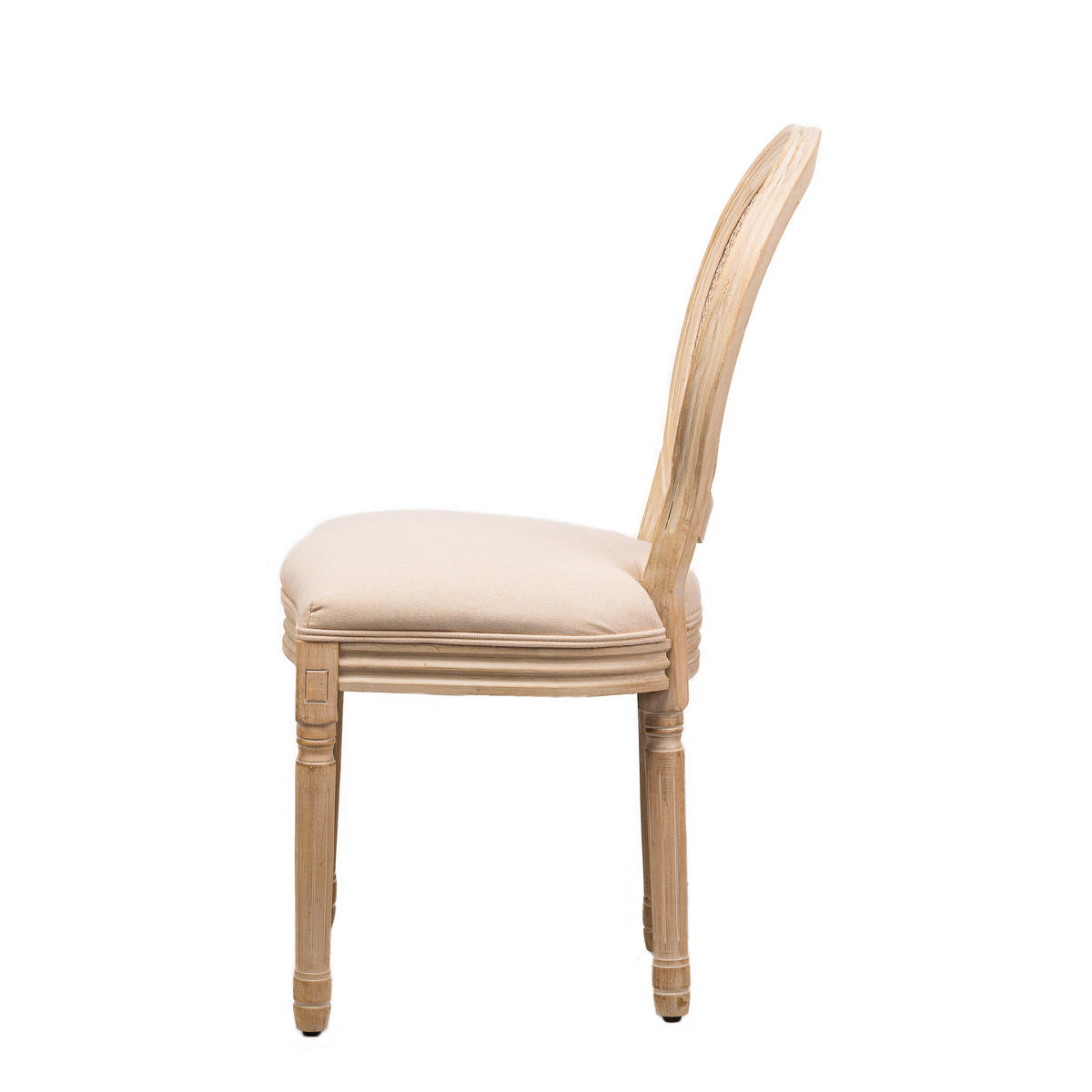 STUHL 2er-Set Holz Beige - Beige, Holz (50/95/58cm) - Nordlys