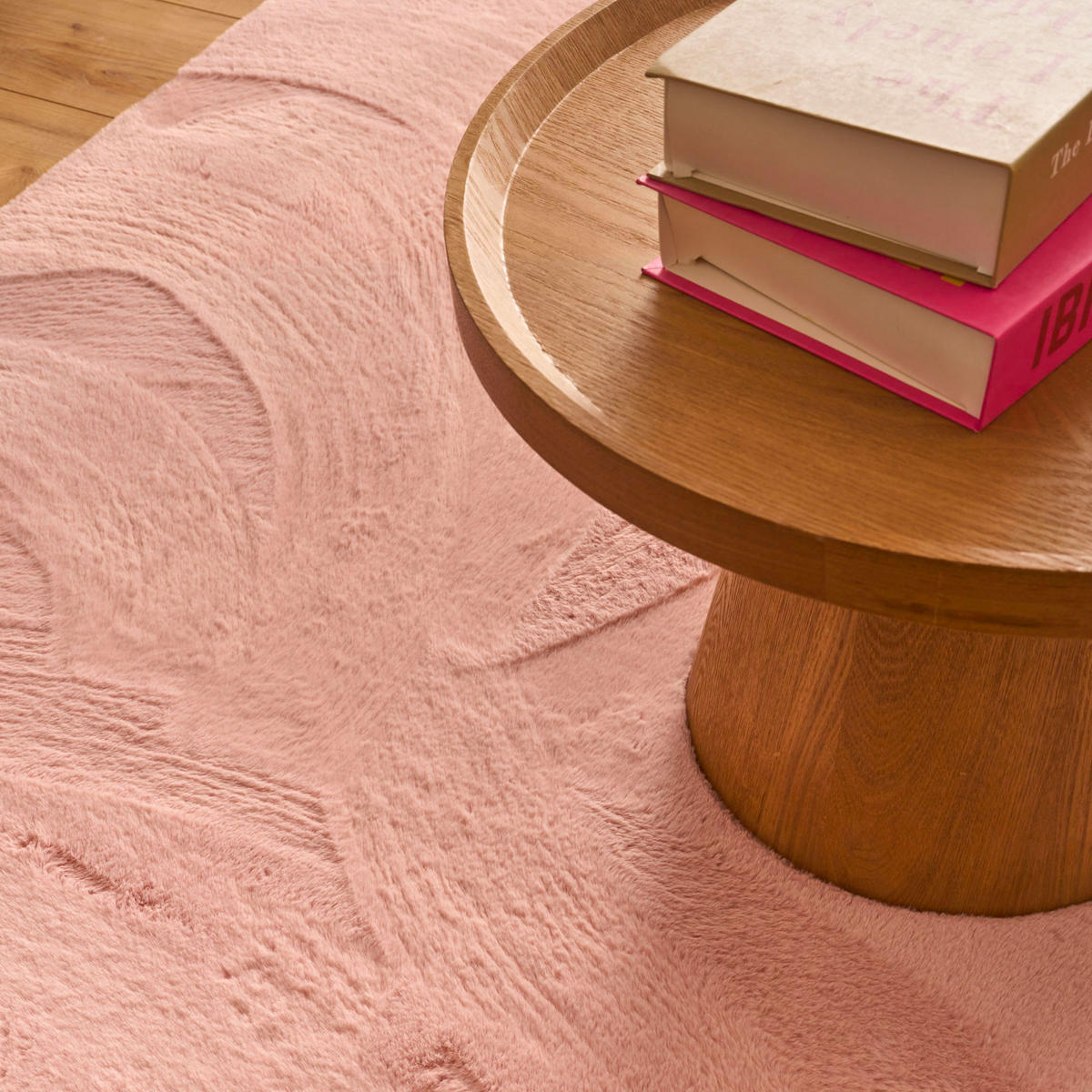 TEPPICH uni ultra weich rosa Nube 200x290cm - Pink, Textil (200/290cm) - Nazar Rugs