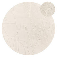 HOCHFLORTEPPICH 160/160 cm Tokio 474 - Creme, Textil (160/160cm) - Paco Home
